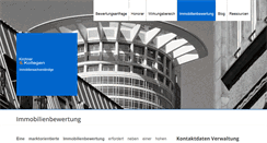 Desktop Screenshot of kirchner-immobilienbewertung.de